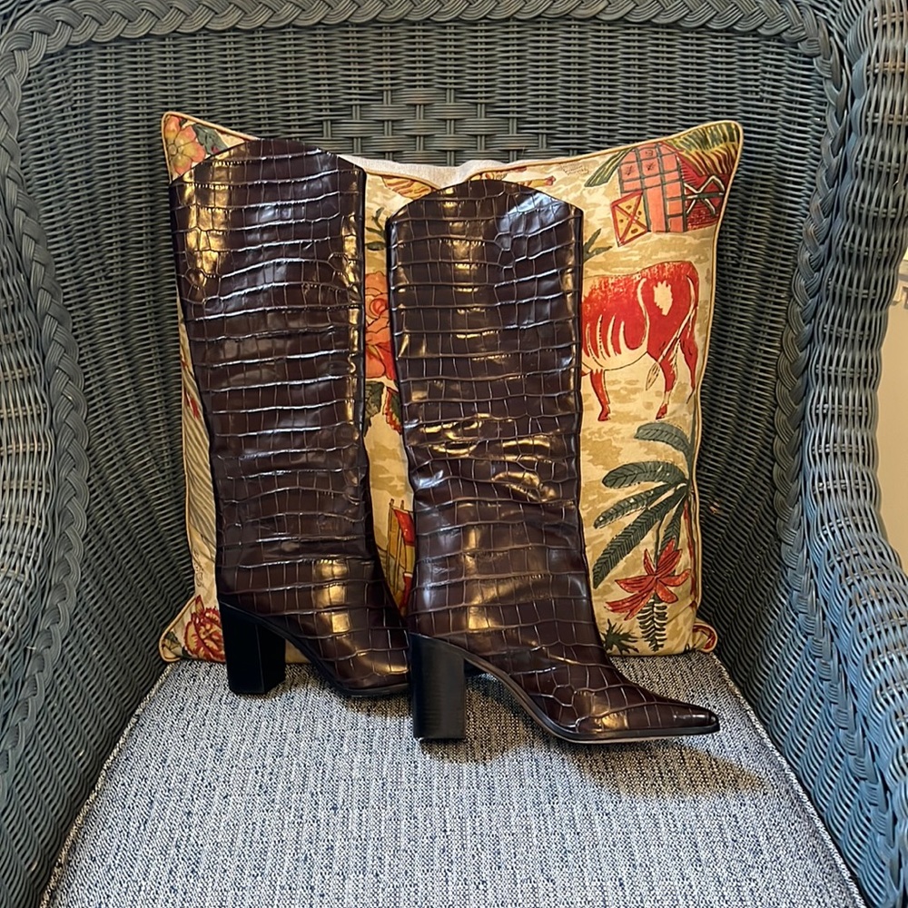 Schutz Maryana Block Knee High